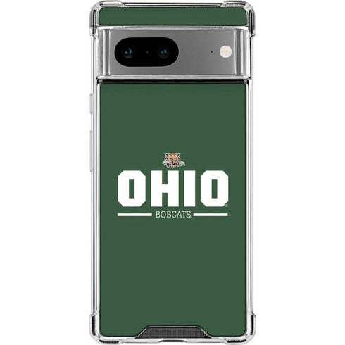 Ohio University Ohio Bobcats Logo Google Pixel 8 Clear Case